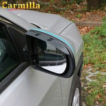 2Pcs/Set   Car Rearview Mirror Cover Rear View Mirror Trim Sticker for  Comp 201 - £87.45 GBP
