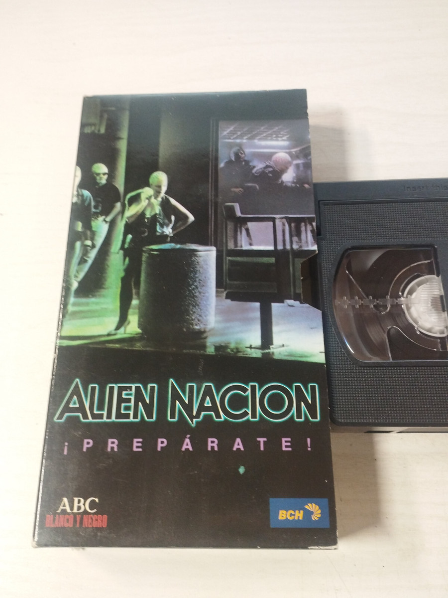 Alien Nation Graham Baker James Caan 1989  VHS Kassette Tape Spanisch