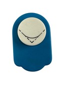 Corner Edge Paper Punch Crafts Scrapbooking Card Making Edging Blue Whit... - $8.07 CAD