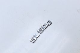 2003 MERCEDES-BENZ SL500 EMBLEM BADGE LETTERING Q0465 image 7