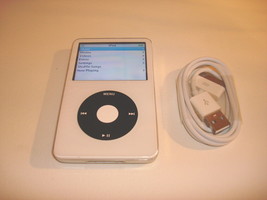 Apple I Pod Classic 5.5 Gen. White Cu St Om Thin 80GB...NEW Battery... - £143.35 GBP