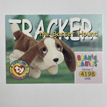 Ty Beanie Babies Tracker the Basset Hound 4198 Trading Card Single Serie... - £1.35 GBP