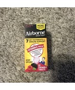 Airborne Immune Support Chewable Tablet Berry Flavor, 32 Count Exp: 05/2026 - $12.99