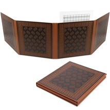 CASEMATIX DM Screen Faux Leather Embossed GM Screen - Four Panel Folding... - £51.14 GBP