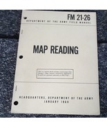 Map Reading And Land Navigation - Army FM 21-26 1969 Original - $40.73 CAD