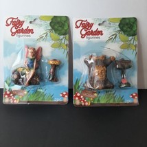 Fairy Garden Figurines Set Of 2 Fairy Crossings Fairy Accessory Mini Fig... - $9.55