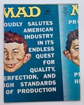 Mad Magazine June 1972 No. 151 Salutes American Industry 6.0 FN Fine No Label - $22.75