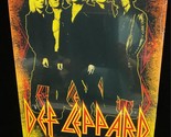 Rock Sign Def Leppard Photo 16x12.5&quot; Steel Sign - £19.60 GBP