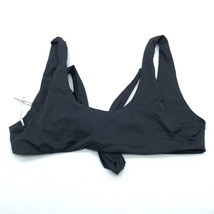 Good American 10 Ways To Wear Bikini Top Tie Stretch Black 4 US XL - £26.56 GBP