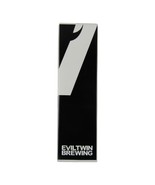 EVIL TWIN BREWING Craft Draft Beer 9.5&quot; Tap Handle Ceramic - $19.34