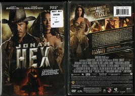 Jonah Hex Dvd Megan Fox Josh Brolin John Malkovich Warner Video New - £7.95 GBP