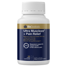 BioCeuticals Ultra Muscleze + Pain Relief 56 Capsules - £95.66 GBP