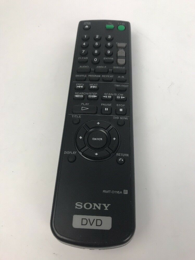 Primary image for MODEL #  RMT-D116A SONY ~ REMOTE CONTROL ~  Nice Deal