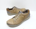 Ecco Biom Natural Motion Brown Yak Leather Spikeless Golf  Mens EU 45-11... - £45.99 GBP