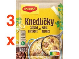 Maggi Clear Broth with liver dumplings &amp; noodles PACK of 3 -FREE SHIPPING - $10.88