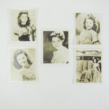 Shirley Temple Photographs Lot of 5 Hollywood Film Star Actress Vintage 1940s - £19.97 GBP