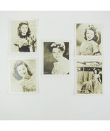 Shirley Temple Photographs Lot of 5 Hollywood Film Star Actress Vintage ... - £19.97 GBP