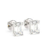 Lab Grown 2 Carat Total D Color VVS2 Clarity IGI CERTIFIED Emerald Cut E... - $2,452.66 CAD