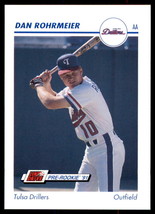 1991 Line Drive AA #593 Dan Rohrmeier Tulsa Drillers - $2.95