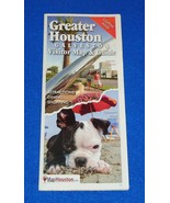 *BRAND NEW* GREATER HOUSTON AND GALVESTON VISITOR MAP &amp; GUIDE - GREAT RE... - £3.18 GBP