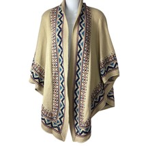 Umgee Open Front Sweater Shawl Poncho Size S/M - £13.57 GBP
