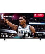 Hisense 75-Inch Class U6 Series Mini-LED ULED 4K UHD Google Smart TV (75... - $19,253.83 MXN