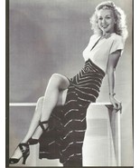 Vintage Media Image of Carol Landis in Having a Wonderful Crime - 1945 - $10.00