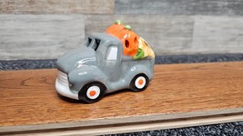 Fall Decor - Ceramic LED Light-Up Pickup w/ Pumpkins! - $10.69