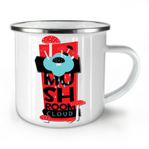 Mushroom Cloud Fashion NEW Enamel Tea Mug 10 oz | Wellcoda - £20.15 GBP