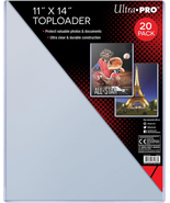 11&quot; X 14&quot; Toploader 20Ct Holds cards photos or other collectibles clean ... - £37.65 GBP