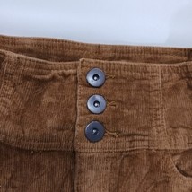 NOBO Women's Brown Corduroy Jeans High Waisted Sculpted Skinny Juniors 9 (26×27) image 6