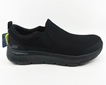 Skechers Go Walk Flex Impeccable II Black Mens Slip On Sneakers - $64.95