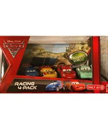 Disney Pixar Cars 4-pack Lightning McQueen with Racing Wheels, Raoul, Mi... - $46.48 CAD