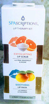 SpaScriptions Exfoliating Pink Grapefruit/Sugar Therapy Kit. 2pack. 1.7oz - £14.14 GBP