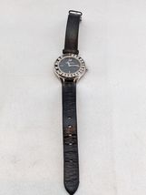 Swarovski 5242898 Lovely Crystals Silver Black MOP Leather Strap Womens ... - $78.99