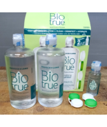 Bausch + Lomb Bio True Multi-Purpose Solution Set 2x 16 oz Bottles + 2 o... - $16.99