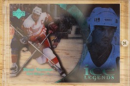 1997-98 Upper Deck NHL Hockey Card Clear Ice Steve Yzerman #89 Red Wings - £7.89 GBP
