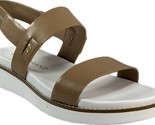 COLE HAAN Women&#39;s ZERØGRAND Global Double Band Leather Sandal, W18464 - £60.43 GBP