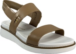 COLE HAAN Women&#39;s ZERØGRAND Global Double Band Leather Sandal, W18464 - £61.14 GBP