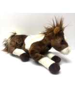Aurora Brown and White 13&quot; Pinto Horse Pony Plush Stuffed Animal - $218.29 MXN