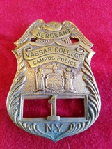 Vintage obsolete Vassar College campus police sergeant  - $200.00