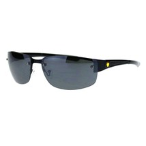 Mens Fashion Sunglasses Designer Style Half Rim Rectangular Shades UV 400 - £14.74 GBP+