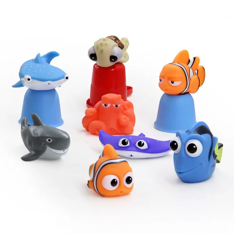1pcs/set Baby Bath Toys Kids Funny Soft Rubber Float Spray Water Squeeze Toys - £6.68 GBP+