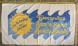 Vintage Electrolux Vacuum Cleaner Promo Beach Towel - 52 x 30 - Rare! - £38.45 GBP