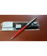 Mercedes-Benz GENUINE Ballpoint Pen Classic B66043351 SILVER &amp; RED | DEALER - $59.99