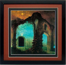 Framed Beksinski Art Poster Surreal Landscape - £40.90 GBP
