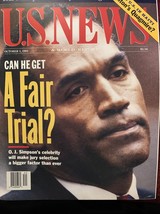 U.S.News Magazine October 3 1994 Can He Get A Fair Trial-M331 - $12.75