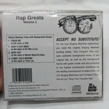 SEALED Karaoke Kompact Disc Graphics Sing The Hits Of Rap Greats Vol 2 CD + G  - £19.77 GBP
