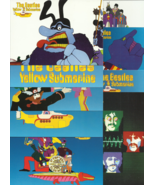 BEATLES yellow submarine 2000&#39;s BUNCH OF 9 X POSTCARD&#39;S official merchan... - £6.87 GBP