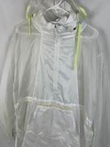 Under Armour Jacket Run Anywhere Lightweight Rain Clear Men’s XL Athletic - $34.99